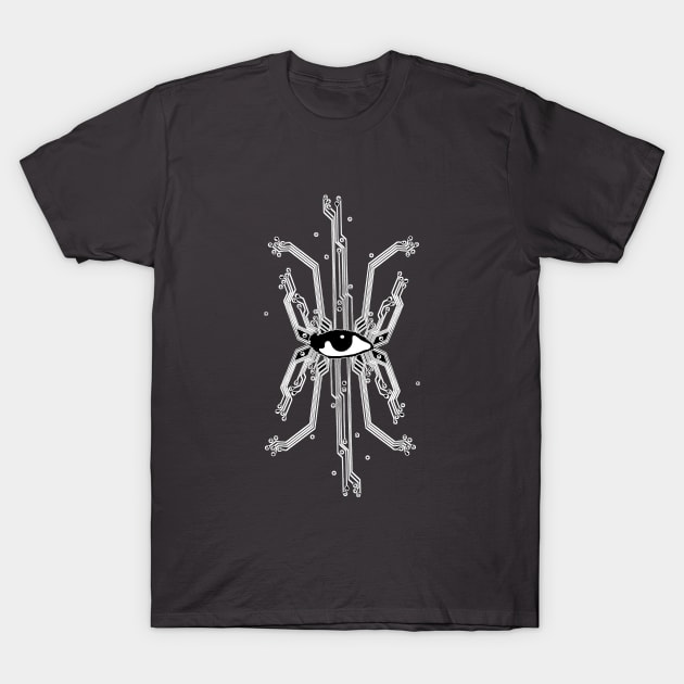 Circuit Eye I T-Shirt by syans_ashes